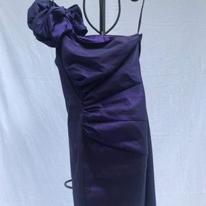 Super Cute Purple Cocktail Dress